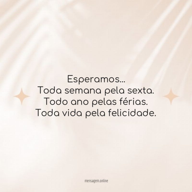 Esperamos