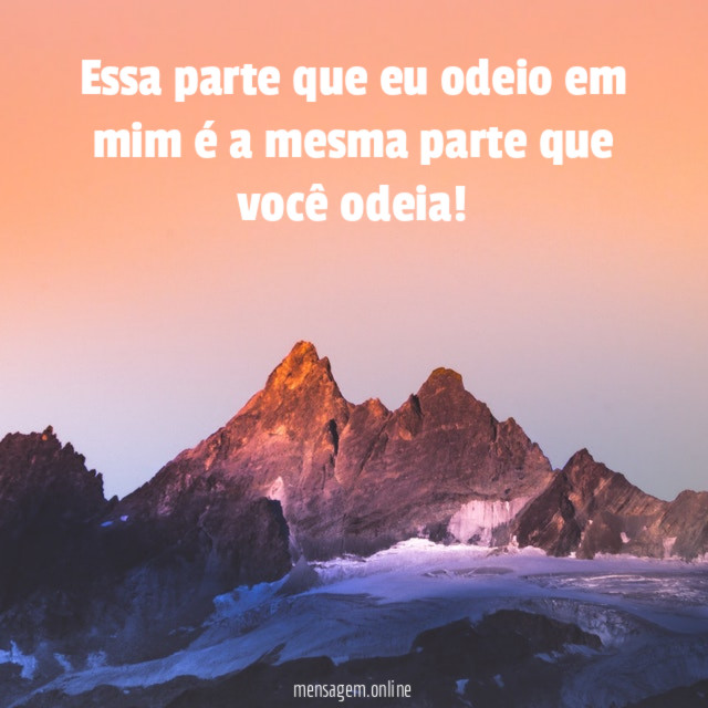Essa parte que eu odeio em mim é
