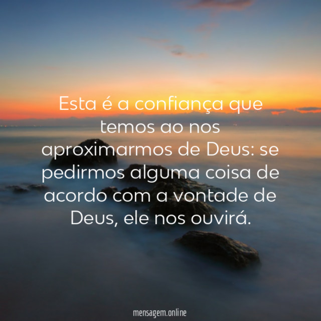 Esta é a confiança