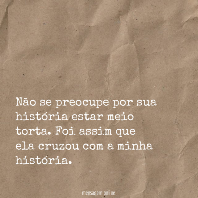 Estar meio torta
