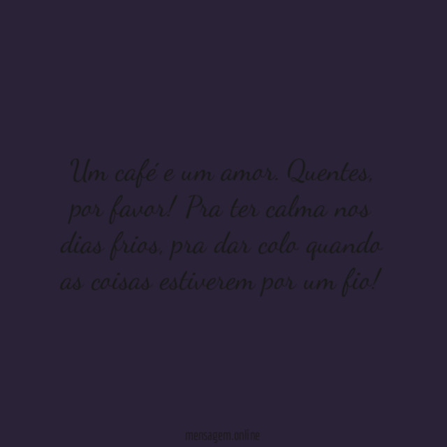 Estiverem por um fio