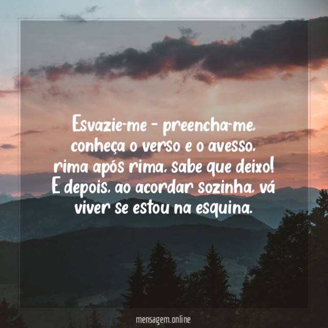 Esvazie-me – preencha-me