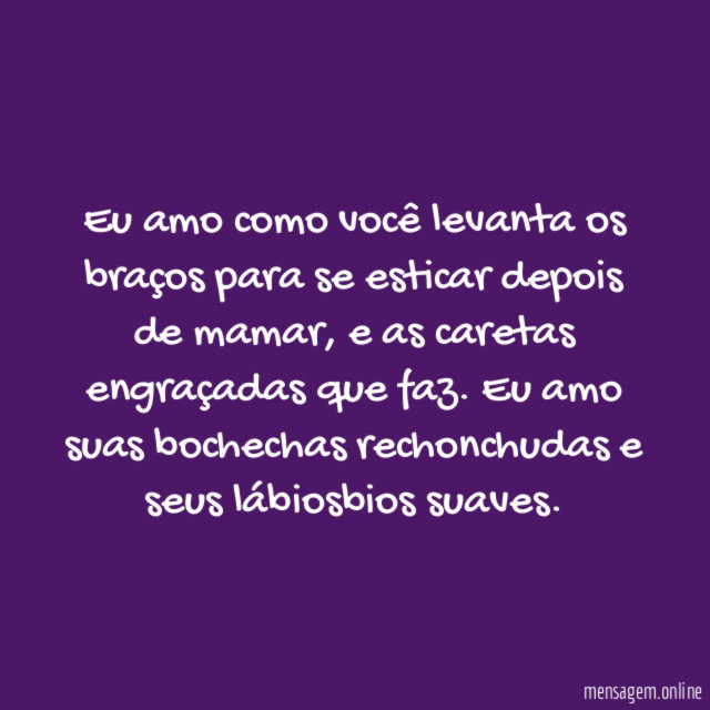 Eu amo como você levanta os braços para