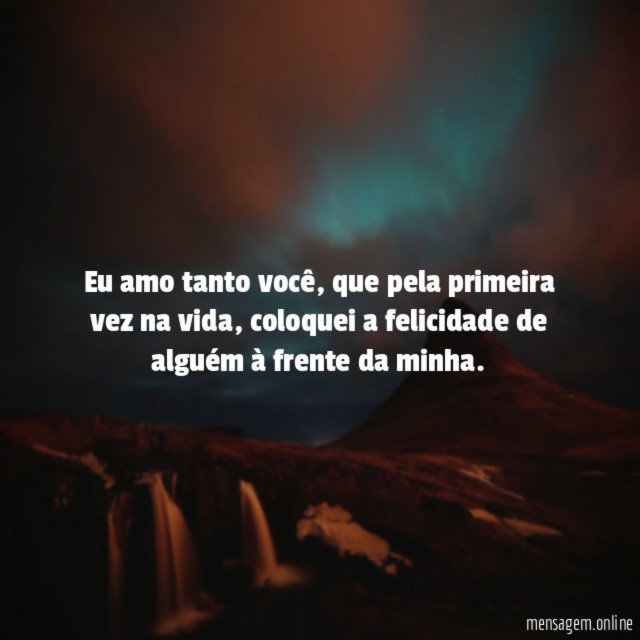 Eu amo tanto você
