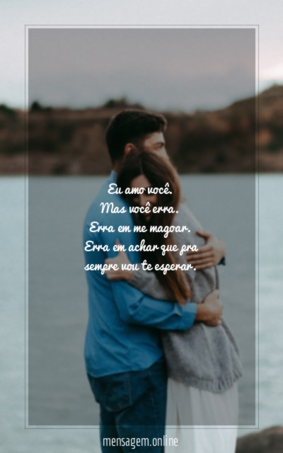 Eu amo você