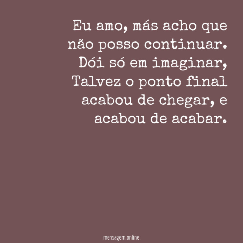 Eu amo