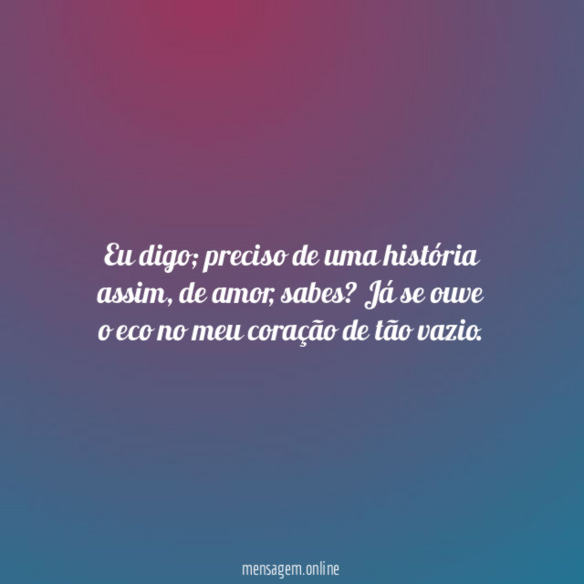 Eu digo