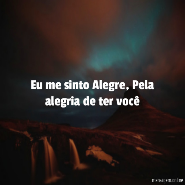 Eu me sinto Alegre