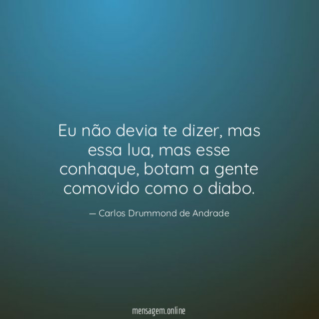 Eu não devia te dizer