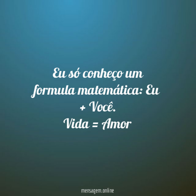 Eu só conheço um formula matemática