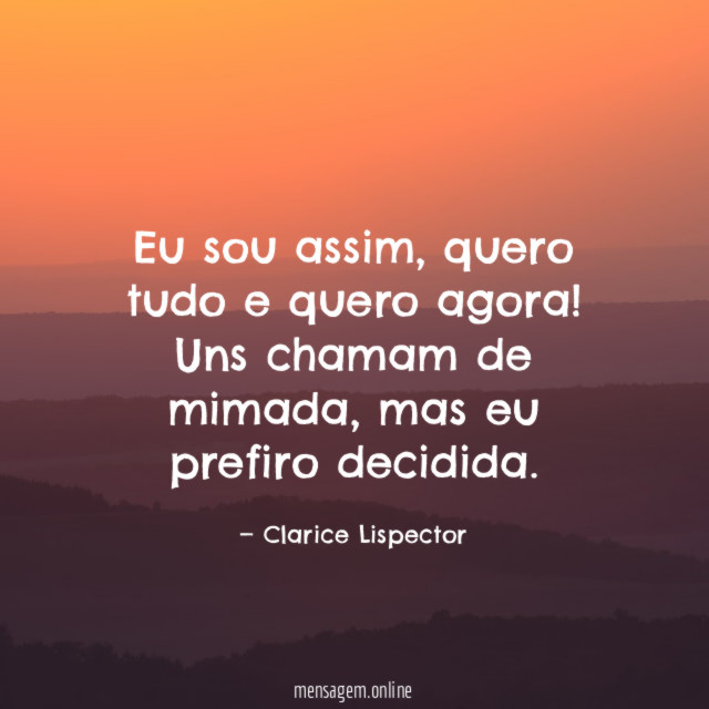 Eu sou assim