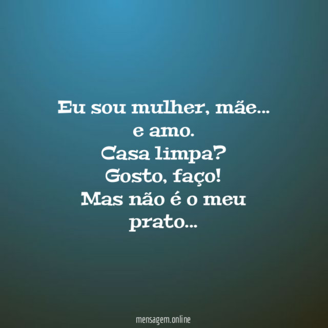 Eu sou mulher