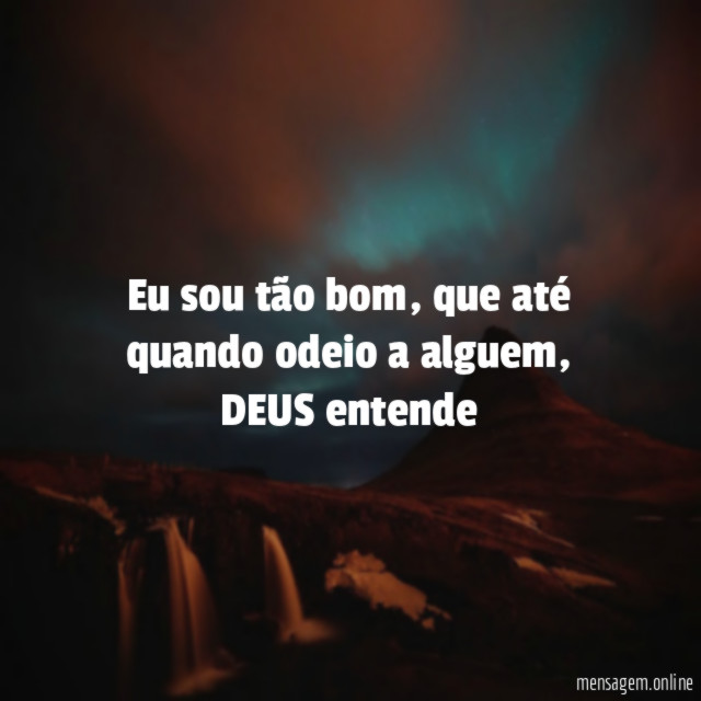 Eu sou tão bom