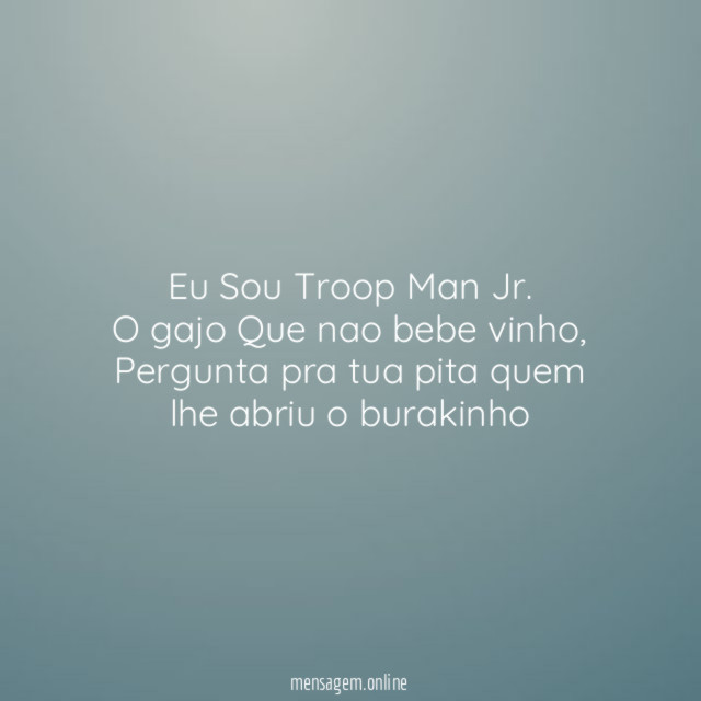 Eu Sou Troop Man Jr