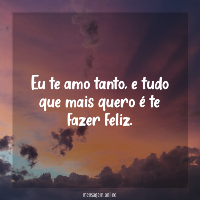 Eu te amo tanto