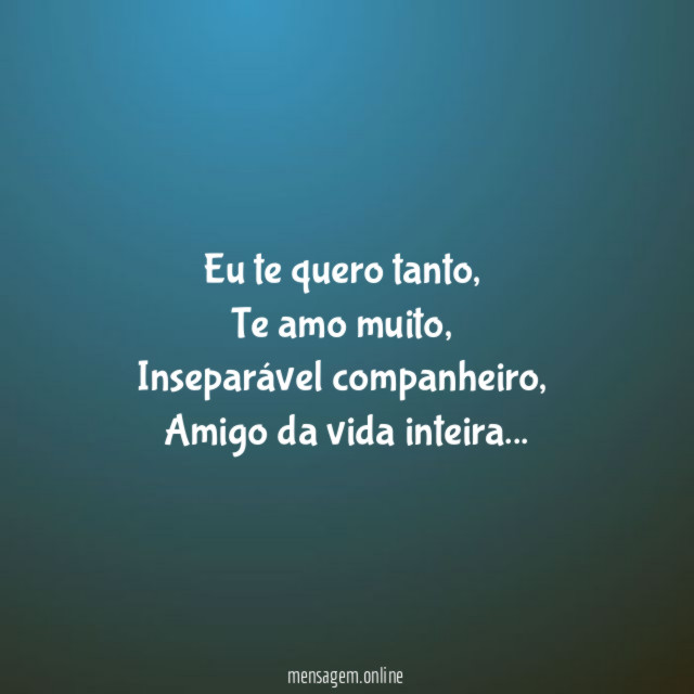 Eu te quero tanto