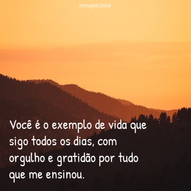 Exemplo de Vida