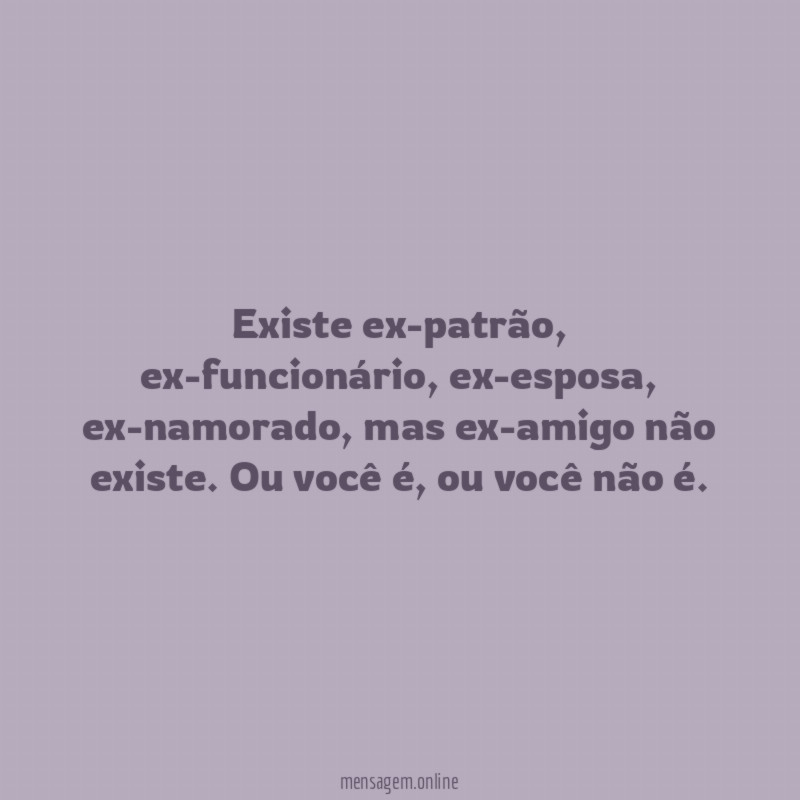 Existe ex-patrão