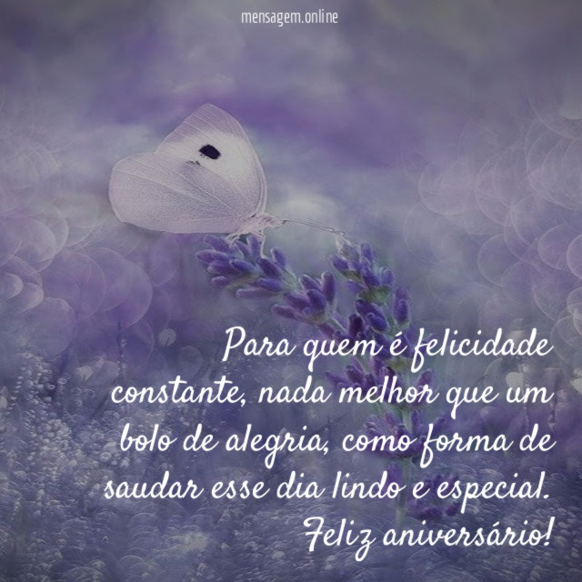 Felicidade constante