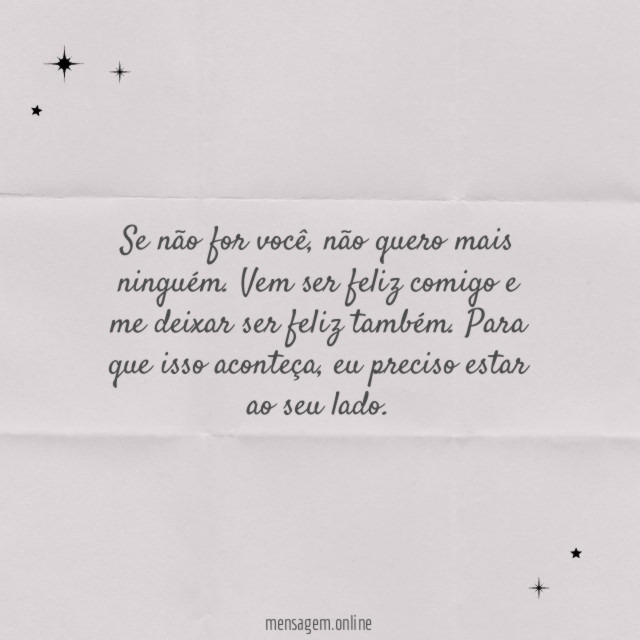 Felicidade é estar ao seu lado