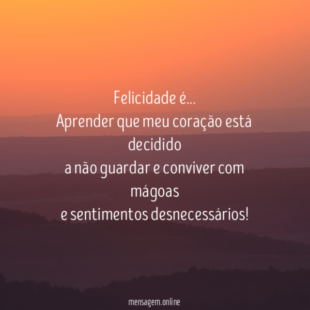 Felicidade é