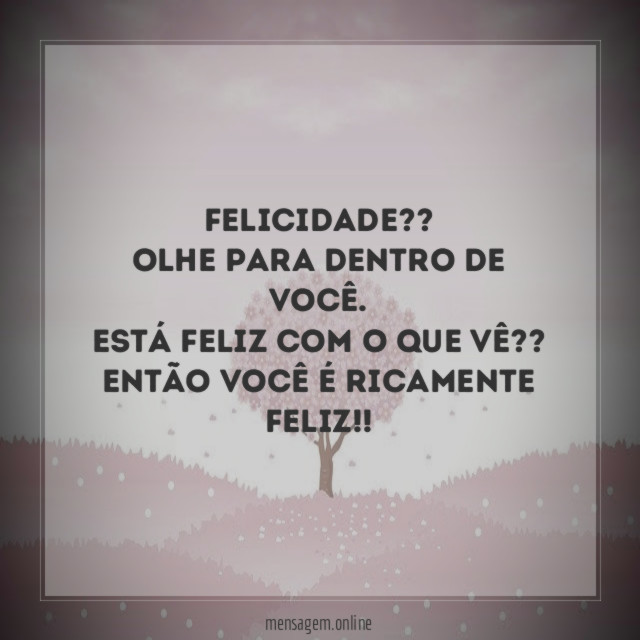 FELICIDADE