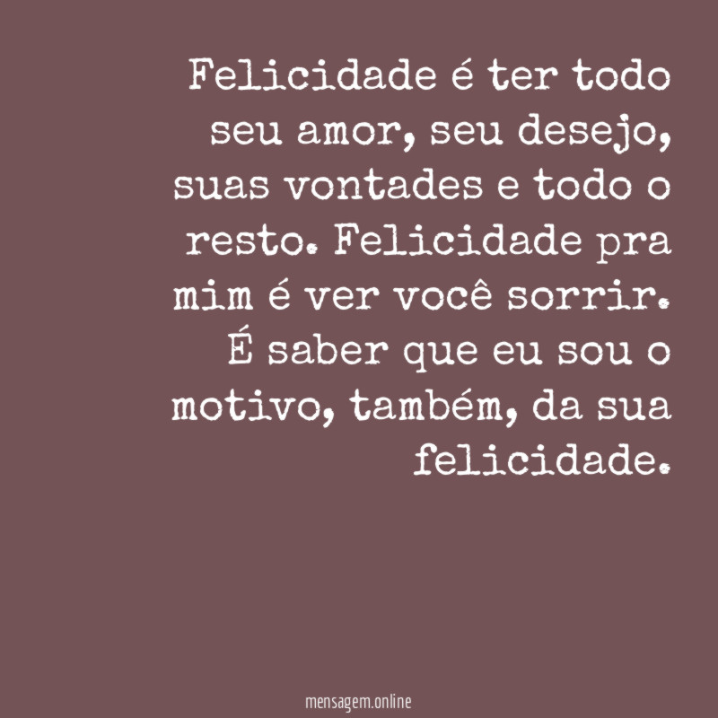 Felicidade