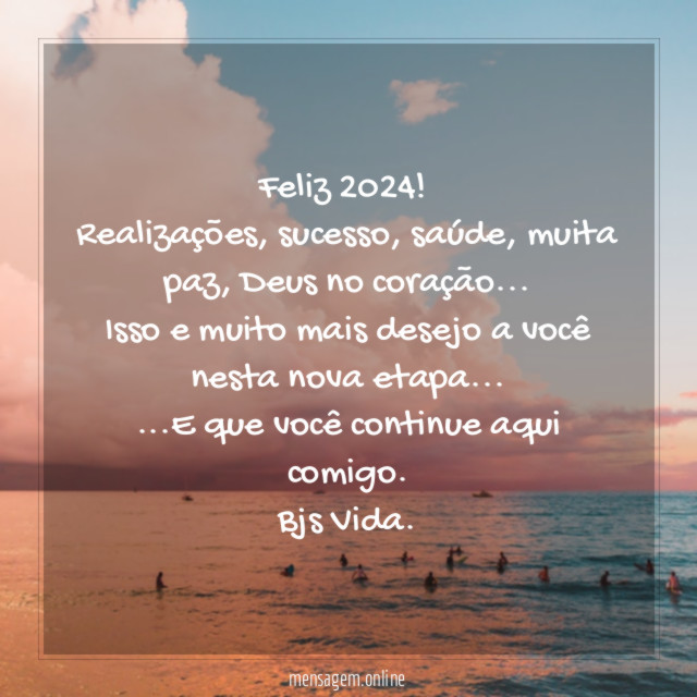 Feliz ano novo