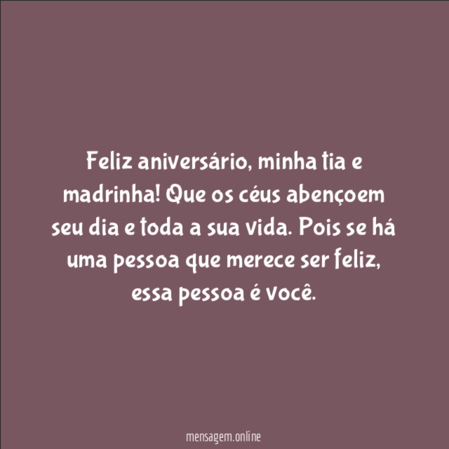 Feliz aniversário