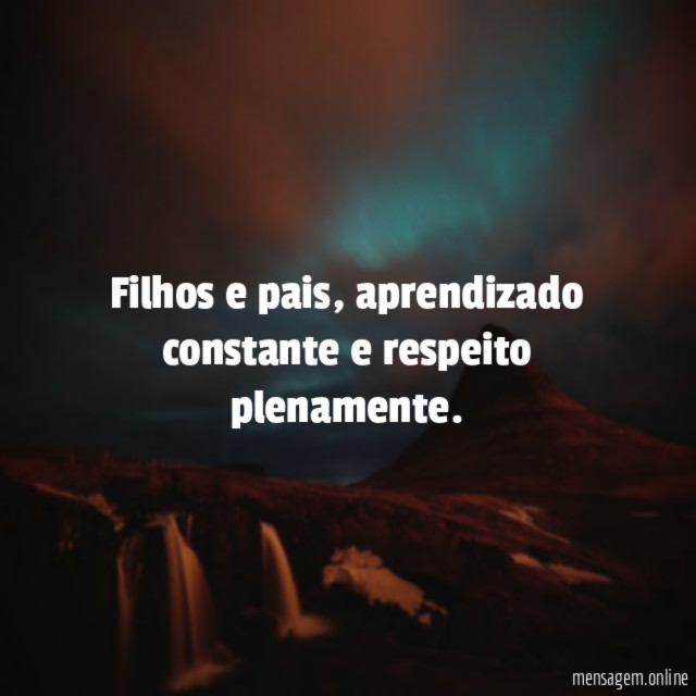 Filhos e pais