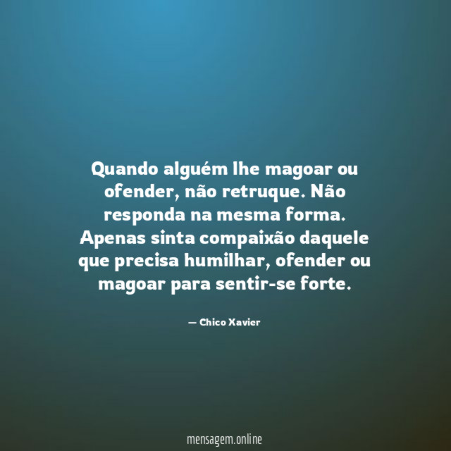 Fique calmo