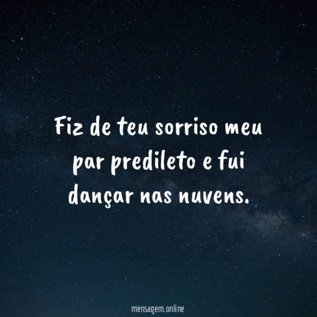 Fiz de teu sorriso meu par predileto
