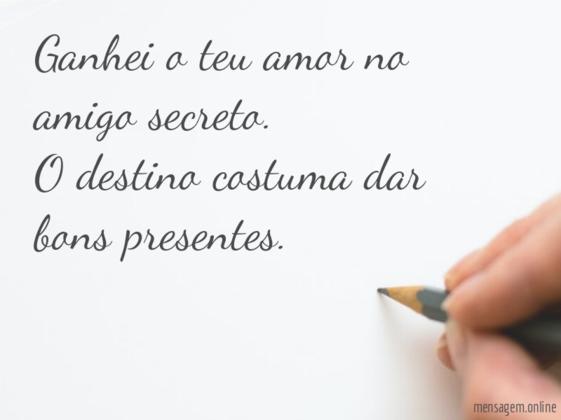 Ganhei o teu amor no amigo