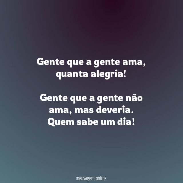Gente que a gente ama