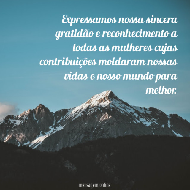 Gratidão e Reconhecimento