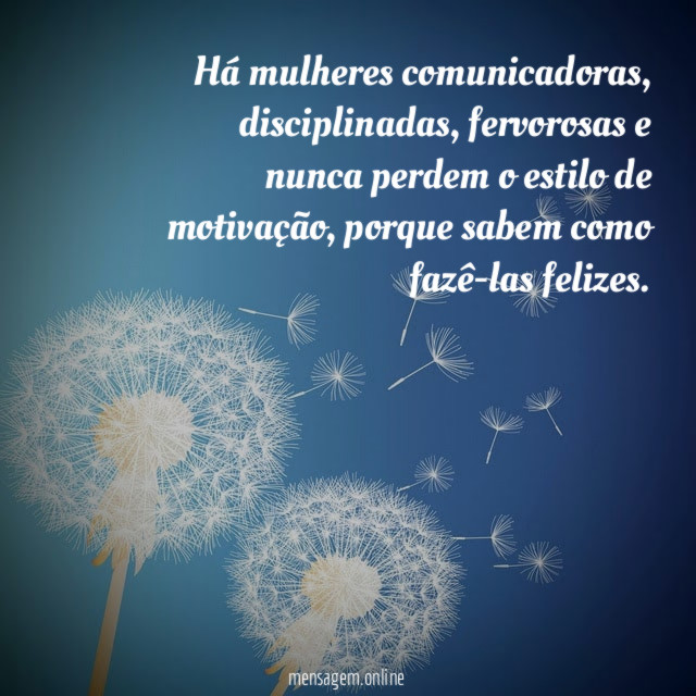 Há mulheres comunicadoras