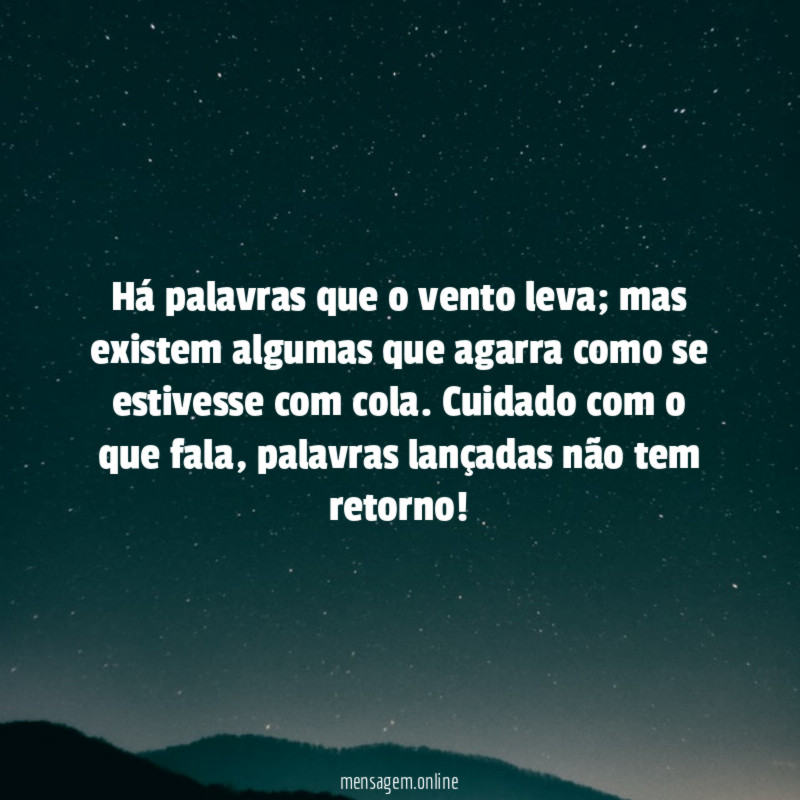 Há palavras que o vento leva