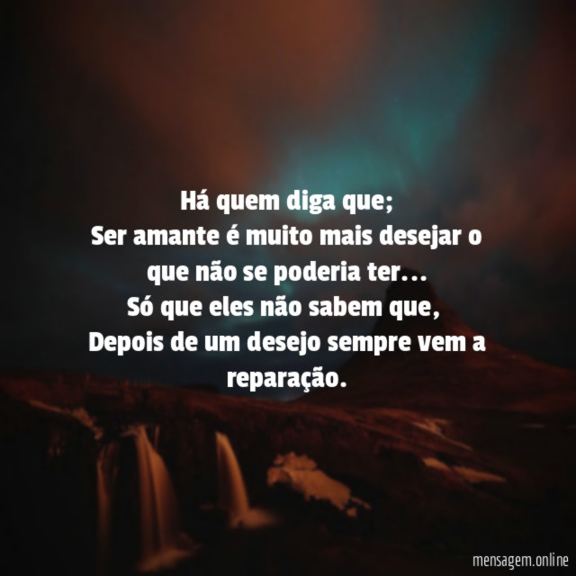 Há quem diga que