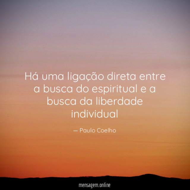 Há uma ligação direta entre a busca do