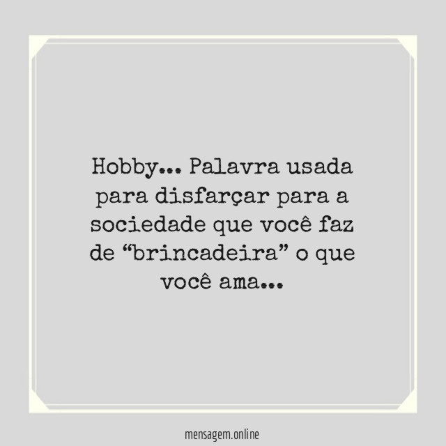 Hobby