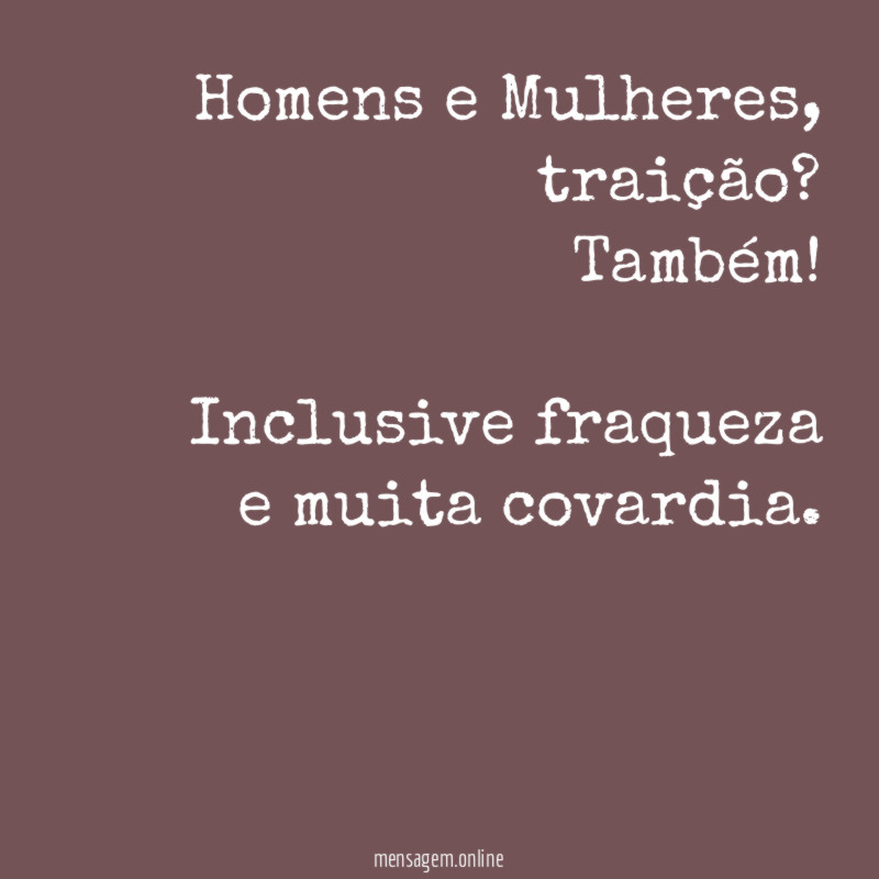 Homens e Mulheres