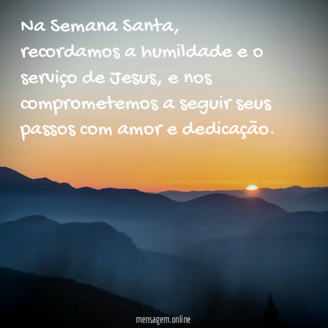 Humildade e Serviço
