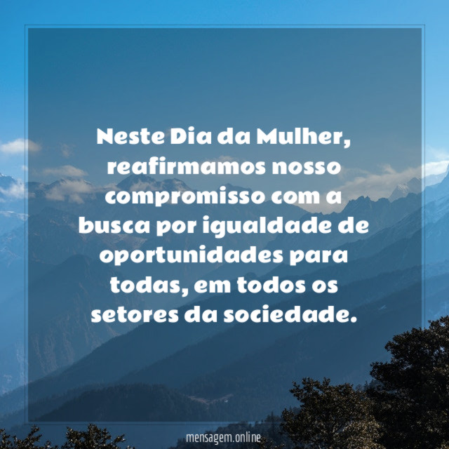 Igualdade de Oportunidades