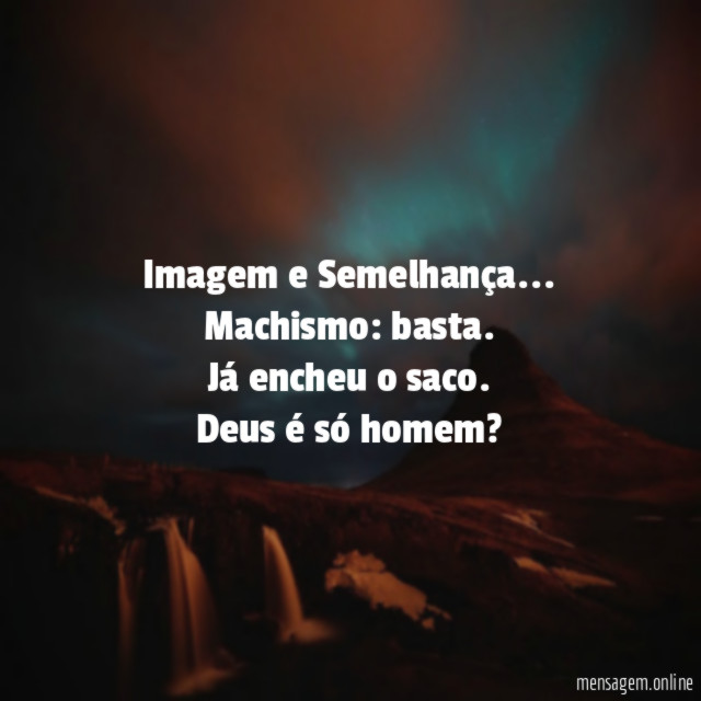 Imagem e Semelhança…