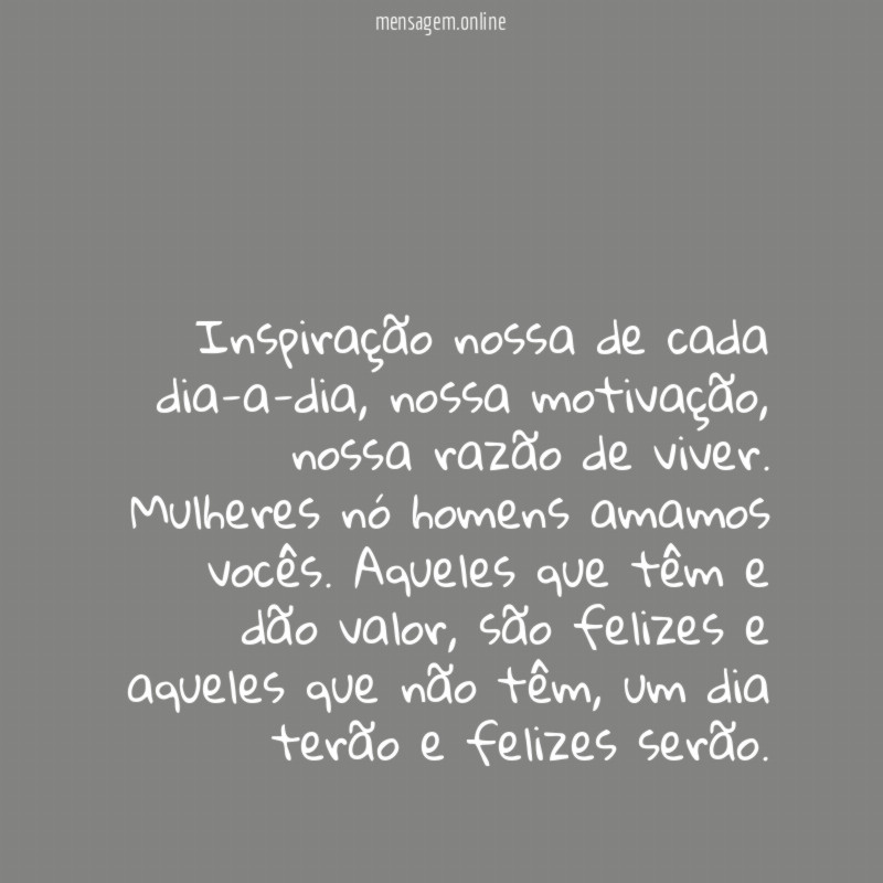 Inspiração nossa de cada dia-a-dia