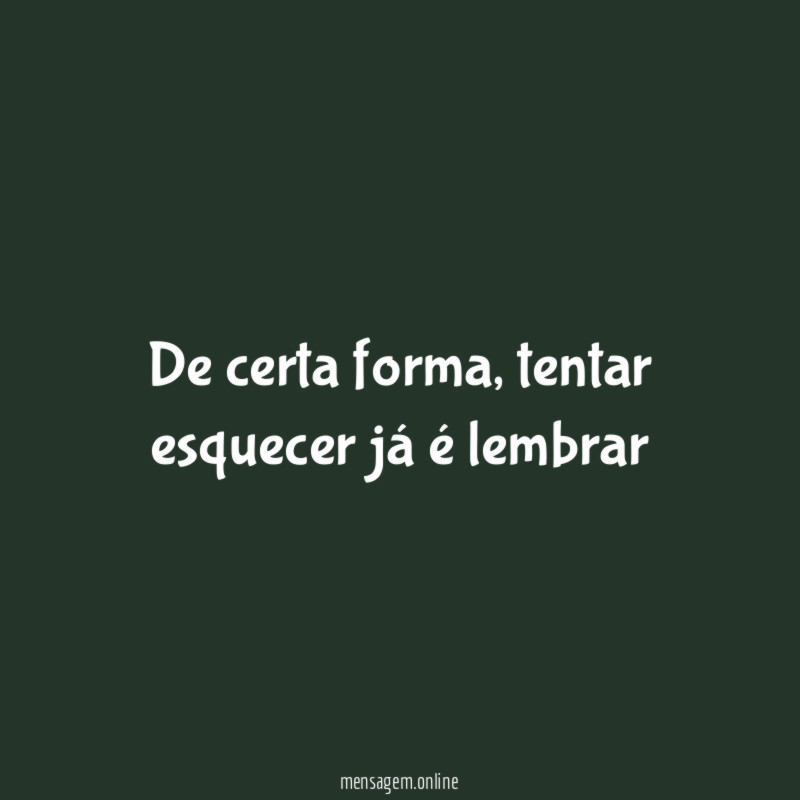 Lembranças forçadas