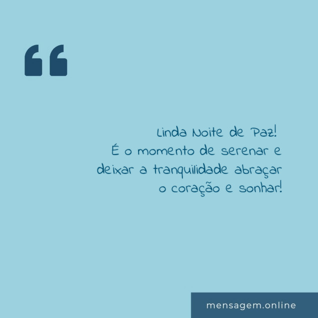 Linda Noite de Paz