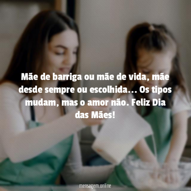 Mãe de barriga ou mãe de vida