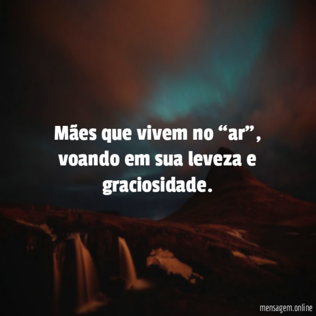 Mães que vivem no “ar”
