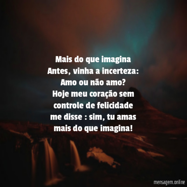 Mais do que imagina